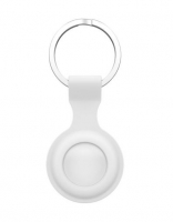 Porta-chaves para AirTag Tech-Protect em Silicone Branco