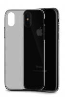 Capa Iphone X, Iphone XS DEVIA Silicone (NAKED) Preto Transparente