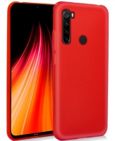 Capa Xiaomi Redmi Note 8 2021, Redmi Note 8 Silicone SOFT Vermelho