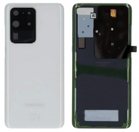Capa Traseira Samsung Galaxy S20 Ultra (Samsung G988) com Lente de Camara Could White