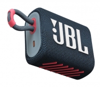Coluna JBL GO 3 Bluetooth 4.2W Azul em Blister