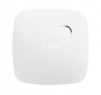 Detetor de Fumo e Sensor de Temperatura Bidireccional Ajax AJ-FIREPROTECT-W Branco