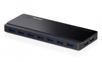 Hub 7 Portas USB 3.0 com 2 Portas Alimentadas (2.4A Max) TP-Link UH720 Preto