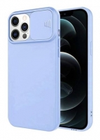 Capa Iphone 11 Pro SLIDE CAM Silicone Azul