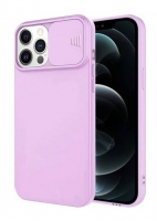 Capa Iphone 11 SLIDE CAM Silicone Lilas