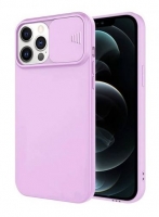 Capa Samsung Galaxy A71 (Samsung A715) SLIDE CAM Silicone Lilas