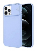 Capa Samsung Galaxy A72 (Samsung A725) SLIDE CAM Silicone Azul