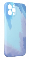 Capa Iphone 13 Pro POP CASE Style Silicone Azul V2