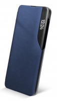 Capa Samsung Galaxy A03S (Samsung A035) Flip Book SMART VIEW Azul