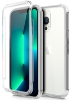 Capa Iphone 13 Pro 360 Full Cover Acrilica + Tpu Transparente