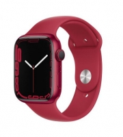 Apple Watch Series 7 GPS 45mm Aluminio (PRODUCT)RED com Bracelete Desportiva (PRODUCT)RED