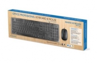 Teclado + Rato Usb Profissional Slim MKPLUS PT TG7000PRO