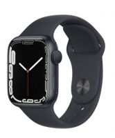 Apple Watch Nike Series 7 GPS 41mm Alumínio Meia-Noite com Bracelete Desportiva Meia-Noite