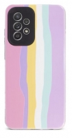 Capa Iphone 11 Pro 5.8  Silicone Riscas Coloridas