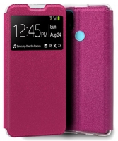 Capa Alcatel 1S 2021, Alcatel 3L 2021 FLIP BOOK com Janela Rosa