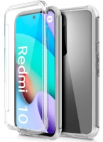 Capa Xiaomi Redmi 10 360 Full Cover Acrilica + Tpu Transparente