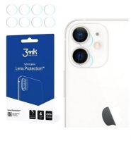Pelicula de Vidro Iphone 13 Full Face 3MK Flexible Glass Lens para Camara (4 Unidades)