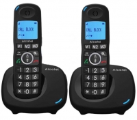 Telefone Fixo Alcatel XL535 Duo Preto