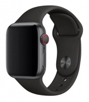 Bracelete Apple Watch 44mm Deluxe Devia Sport Band - Preto