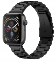 Bracelete Apple Watch 42mm/44mm/45mm SPIGEN Modern Fit Metal Band Preto