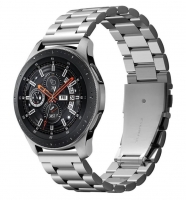 Bracelete Samsung Galaxy Watch 46mm SPIGEN Modern Fit Metal Band Prata