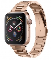 Bracelete Apple Watch 38mm/40mm/41mm SPIGEN Modern Fit Metal Band Rose Gold