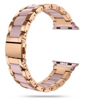 Bracelete Apple Watch 42mm/44mm/45mm Tech-Protect Modern Metal Perola