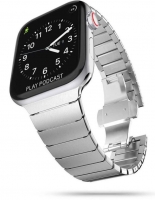 Bracelete Apple Watch 42mm/44mm/45mm Tech-Protect Linkband Metal Prata