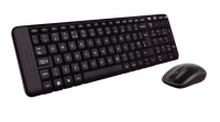 Teclado + Rato Wireless Logitech MK220 Preto