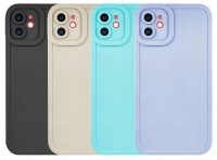 Capa Iphone 12 BORDERCAM 4D Silicone Preto