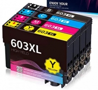 Pack 4 Tinteiros Epson 603 XL Compatíveis (C13T03A64510)
