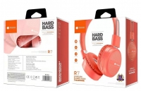 Headphones Deepbass R7 Wireless Stereo Vermelho