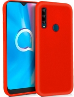 Capa Alcatel 1SE 2020 Silicone SOFT Vermelho