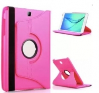 Capa Samsung Galaxy Tab A 2019 8  (Samsung T290, Samsung T295)  FLIP BOOK Rosa