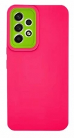 Capa Samsung Galaxy A33 5G (Samsung A336) BORDERCAM 5D Silicone Fushia