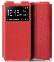 Capa Xiaomi Redmi 10C FLIP BOOK com Janela Vermelho