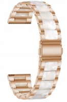 Bracelete Samsung Galaxy Watch 4 40/42/44/46mm TECH-PROTECT Modern Stone White