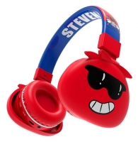 Headphones Wireless Kids JELLIE MONSTER Steven YLFS-09BT Vermelho