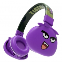 Headphones Wireless Kids JELLIE MONSTER Tiger YLFS-09BT Roxo