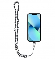 Fita Decorativa para Capa de Smartphones Preto Cristal