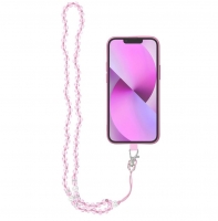 Fita Decorativa para Capa de Smartphones Rosa Cristal