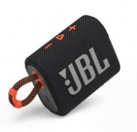 Coluna JBL GO 3 Bluetooth 4.2W Preto/Laranja em Blister