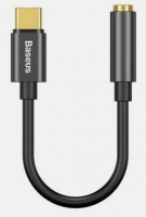 Adaptador Tipo C para Audio Jack 3.5mm BASEUS Preto