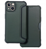 Capa Iphone 13 Flip Book RAZOR Verde Escuro