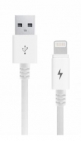 Cabo de Dados Lightning para Iphone 30cm Branco em Bulk