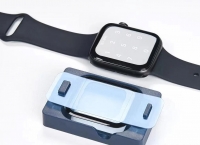 Pelicula Apple Watch 44mm com Kit de Aplicação FullFace 3D Preto