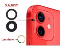 Vidro de Camara Iphone 12 Mini (Pack 2 Vidros)