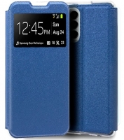 Capa Samsung Galaxy A23 5G (A236), Samsung Galaxy M13 (M135) Flip Book com Janela Azul