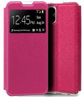 Capa Xiaomi Redmi A1 / A2 Flip Book com Janela Rosa