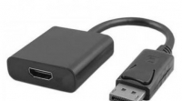 Cabo Conversor NTECH NBA402 Displayport M para HDMI A F 0.20M Preto
